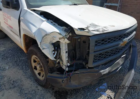 2014 Chevrolet Silverado 1500 Work Truck 1Wt from USA, damaged, VIN 1GCNCPEH0EZ303884